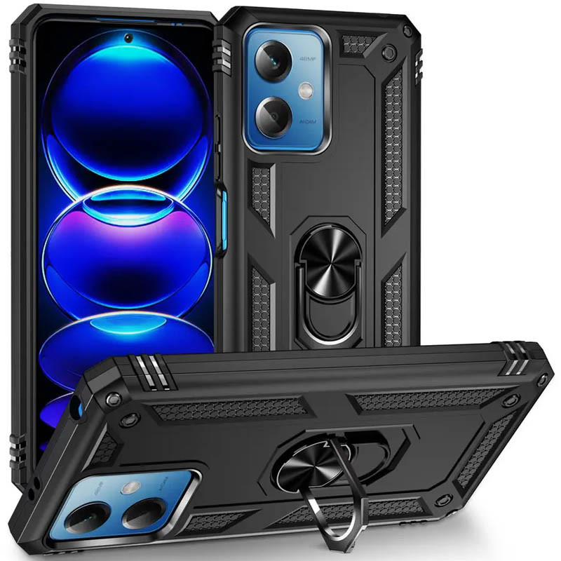 Ударопрочный чехол Camshield Serge Ring для Xiaomi Poco F5 / Note 12 Turbo Херсон - зображення 1