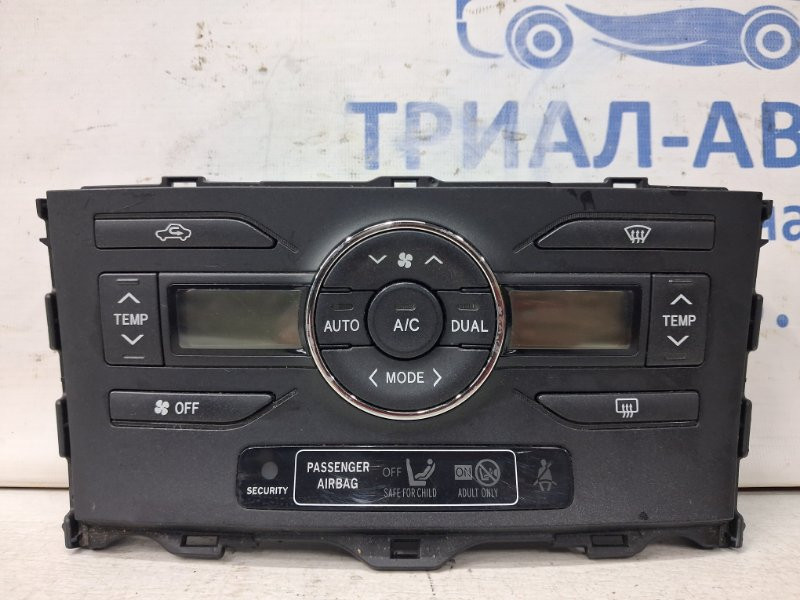 Блок управления климат-контролем Toyota Auris E150 1.6 БЕНЗИН 1ZRFAE 2006 (б/у) Киев - изображение 1