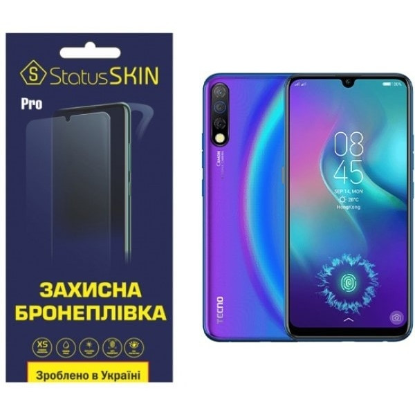 Поліуретанова плівка StatusSKIN Pro для Tecno Camon 12 Pro Матова (Код товару:24639) Харків - зображення 2