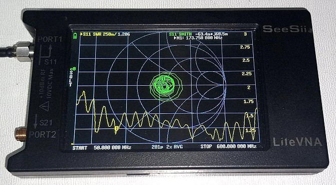 Антенна 75-600MHz 3dBi, до 25W, RG174 3 м SMA-female, на магнитном основании, для радиостанций Дніпро - зображення 3