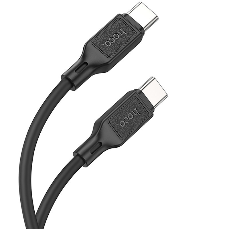 Дата кабель Hoco X90 Cool silicone Type-C to Type-C 60W (1m) Херсон - зображення 2