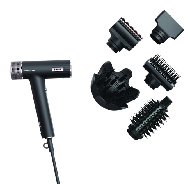 Фен Shark SpeedStyle Pro 5-in-1 Hair Dryer System HD752EU 1750 Вт черный Киев - изображение 1