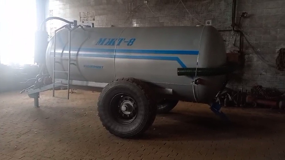 Бочка для викачки навозу МЖТ-8 (8м3) з розкидачем 10-12м Біла Церква - зображення 2