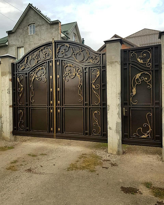 Металлические ворота в Кривом Роге Кривий Ріг - зображення 7