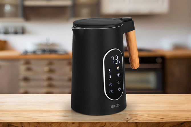 Электрочайник EСG RK 1799 Smart Black 1.7 л черный Київ - зображення 10