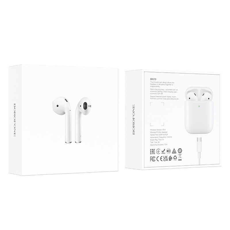 Уценка Беспроводные TWS наушники Borofone BW79 Херсон - зображення 8