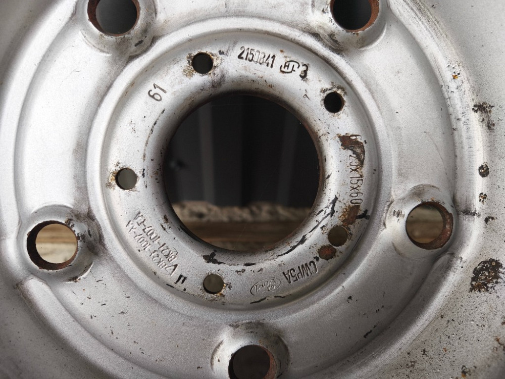 Диск колесный металлический R15 Ford Transit Ковель - зображення 4