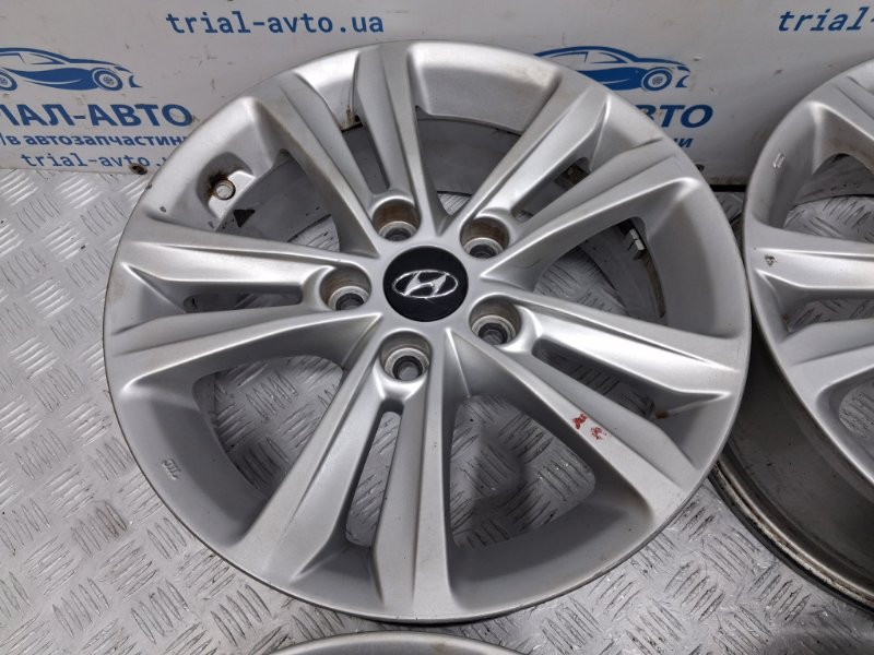 Диски титан комплект R16 Hyundai Sonata YF 2.4 БЕНЗИН G4KJ 2010 (б/у) Киев - изображение 2