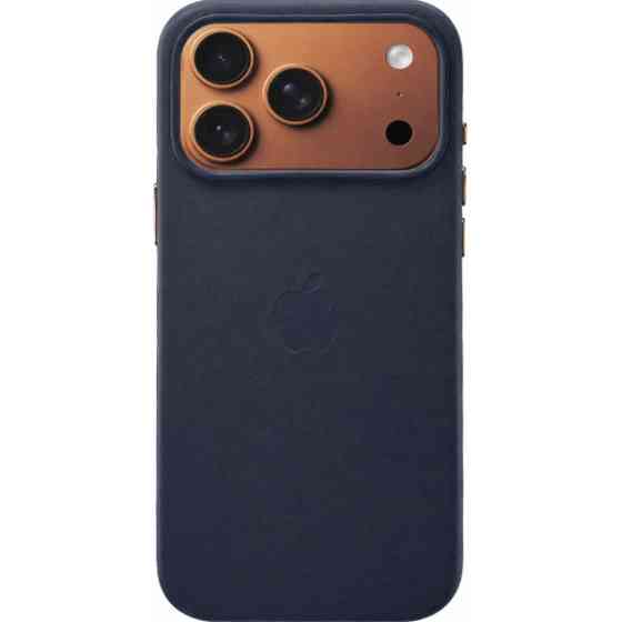 DM Чохол Leather Case with MagSafe для iPhone 17 Pro Blue Харків