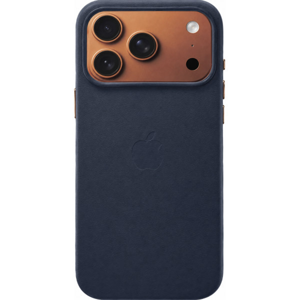 DM Чохол Leather Case with MagSafe для iPhone 17 Pro Blue Харків - зображення 1