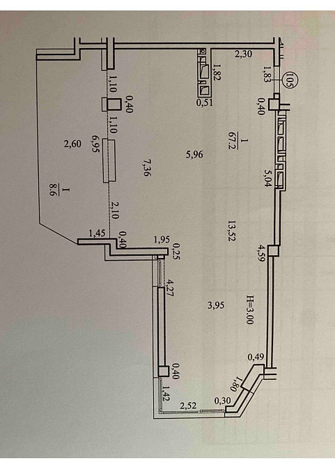 Продам 3-кімнатну квартиру ЖК Рибінський Comfоrt Гагаріна ДАФІ Днiпро Днепр - изображение 1