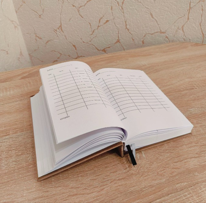 Блокнот планер beauty майстра DARK Раздельная - изображение 5