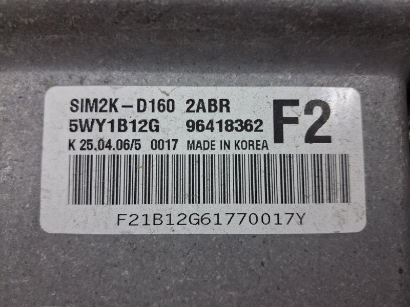 Блок управления двигателем Chevrolet Epica V250 2.5 БЕНЗИН X25D1 2006 (б/у) Киев - изображение 3