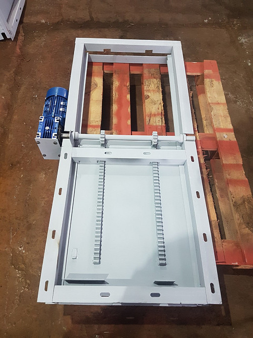 Задвижка реечная нержавейка 600х800 исполнение нержавеющая сталь или Hardox 450 Київ - зображення 6