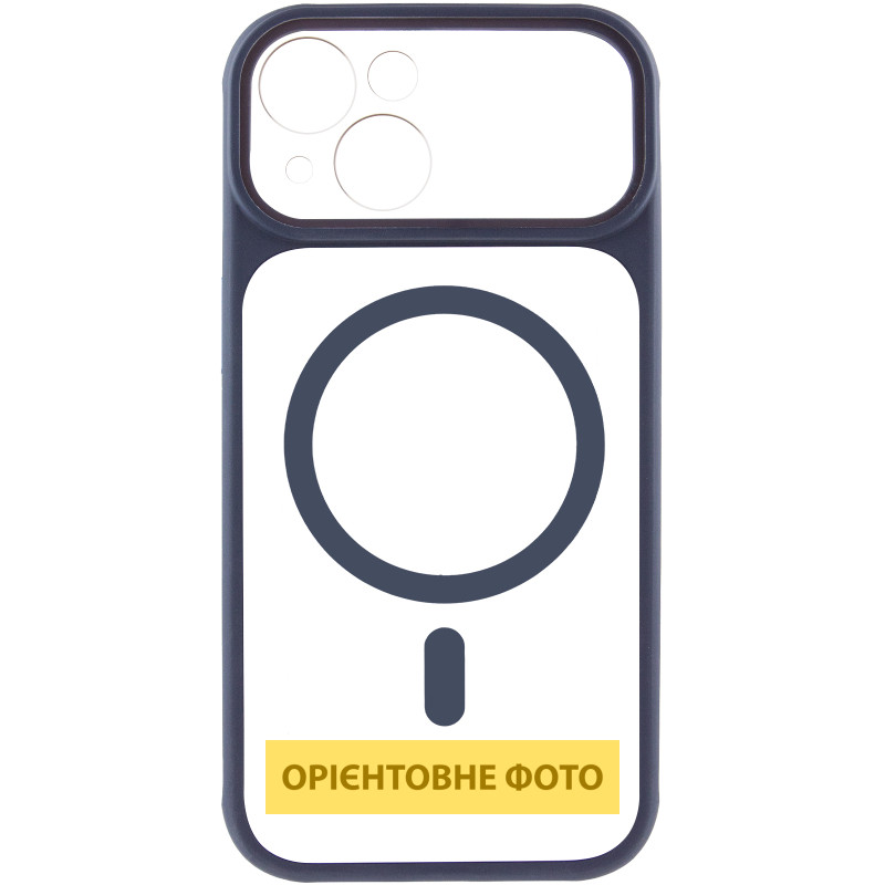 Чехол TPU+PC GETMAN Moon Clear with MagSafe для Apple iPhone 15 (6.1") Херсон - изображение 3