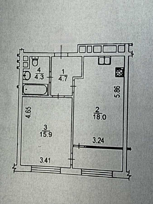 продажа 1-к квартира Киев, Подольский, 79000 $ Київ - зображення 3