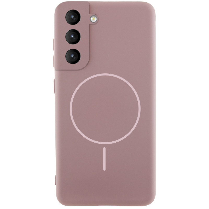 Чехол Silicone Cover Lakshmi Full Camera (AA) with Magnetic Fit для Samsung Galaxy S21 FE Херсон - изображение 1