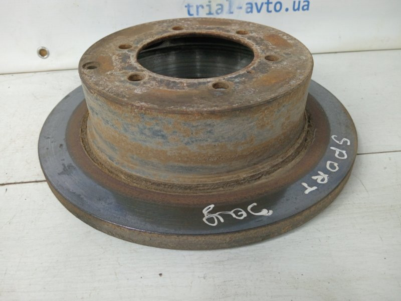 Диск тормозной задний Mitsubishi Pajero Sport K9 2.5 DIESEL 4D56 1996 (б/у) Киев - изображение 2