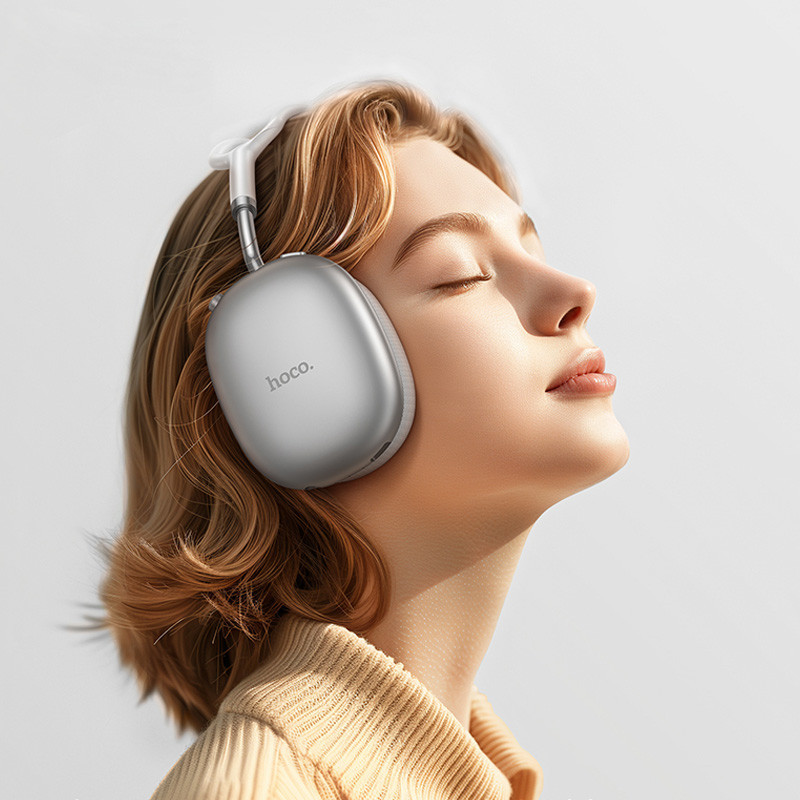 Накладные беспроводные наушники Hoco W55 Plus Happiness ANC noise reduction Херсон - изображение 4