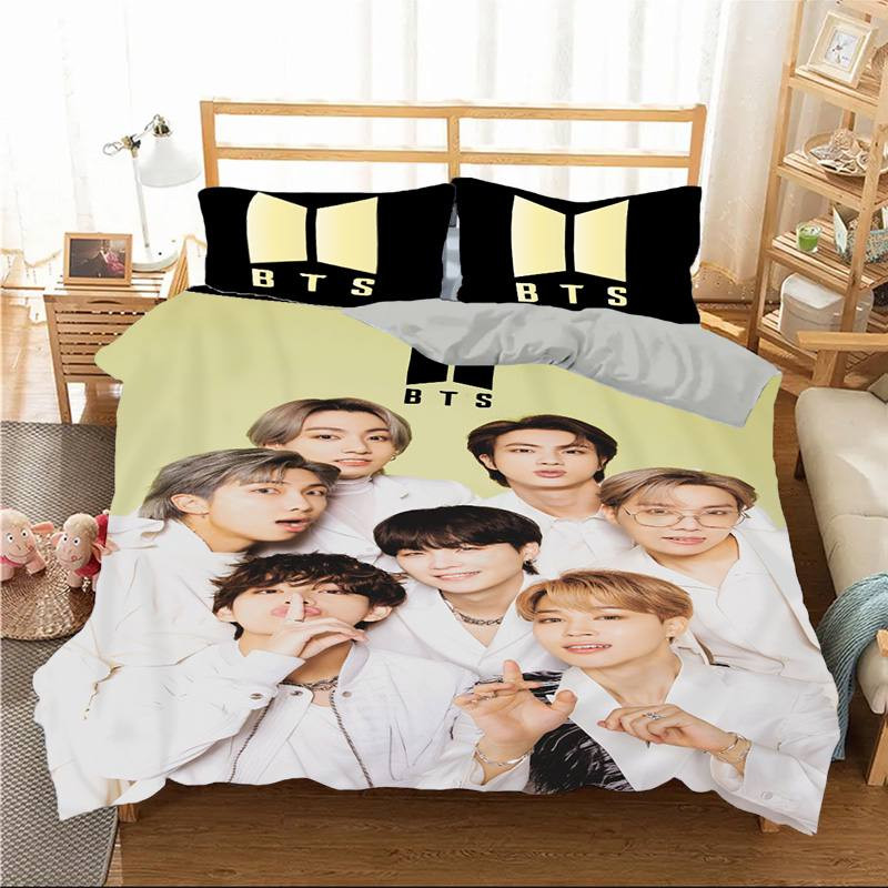 Постільна білизна з плюш-велюру BTS Vibes 2982 13515 215×150 см Киев - изображение 1