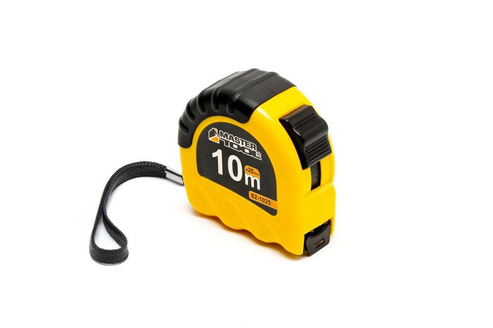 Рулетка MASTERTOOL ″Shiftlock″ 10 м х 25 мм фиксатор полотна нейлоновое покрытие 62-1025 Харьков - изображение 2