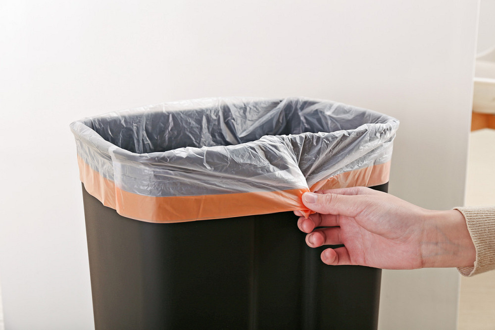 Ведро для мусора с педалью JAH 30 л серебряный металлик с внутренним ведром Київ - зображення 7