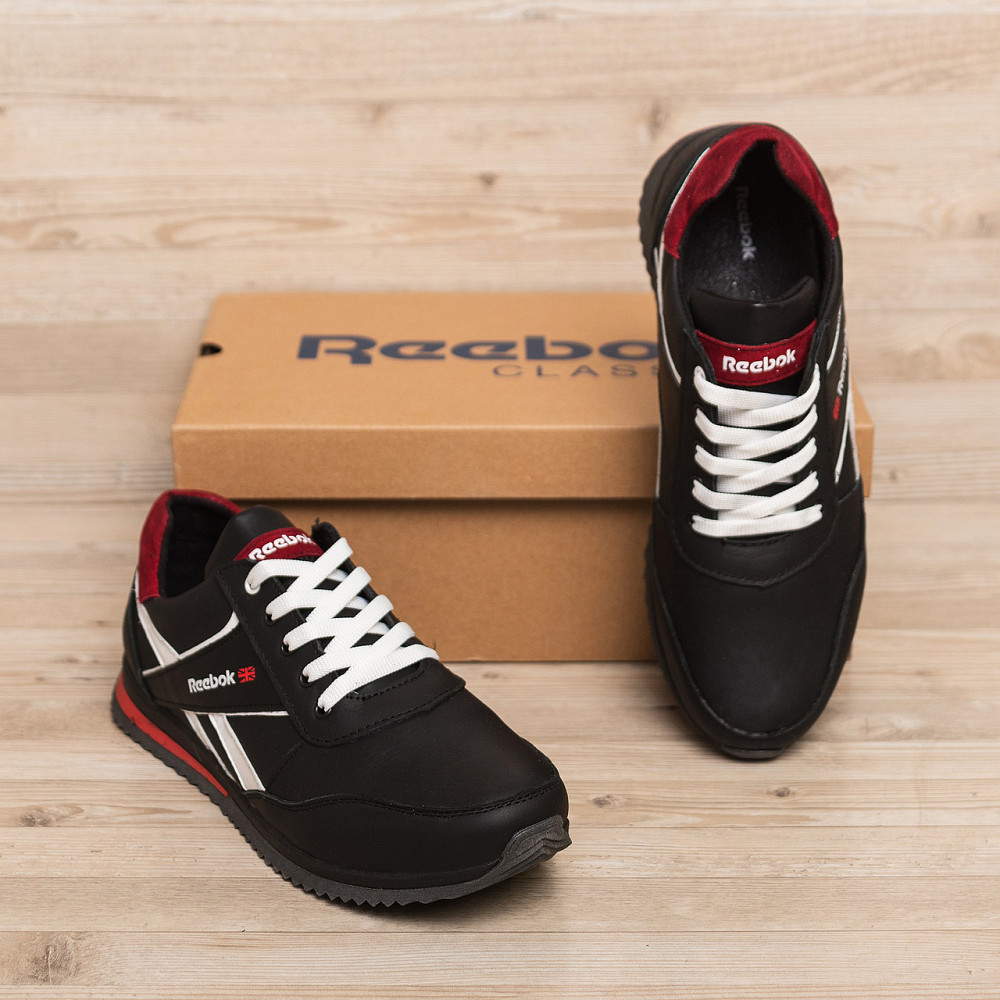 Мужские кожаные кроссовки Anser NS black Київ - зображення 7