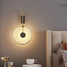Бра настінна LED BD117-bk-gd-k Золото 50х26х10 см. Київ