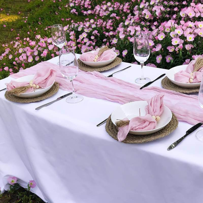 Раннер с салфетками 6шт Leeseph нежно-розовый Одесса - изображение 5