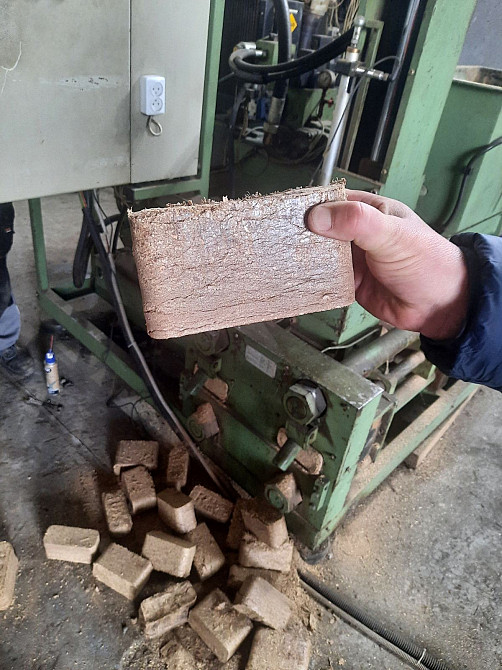 Гідравлічний прес RUF 440 для брикетів 450 кг.год. Німеччина. Оригінал Б.У. Полтава - зображення 7