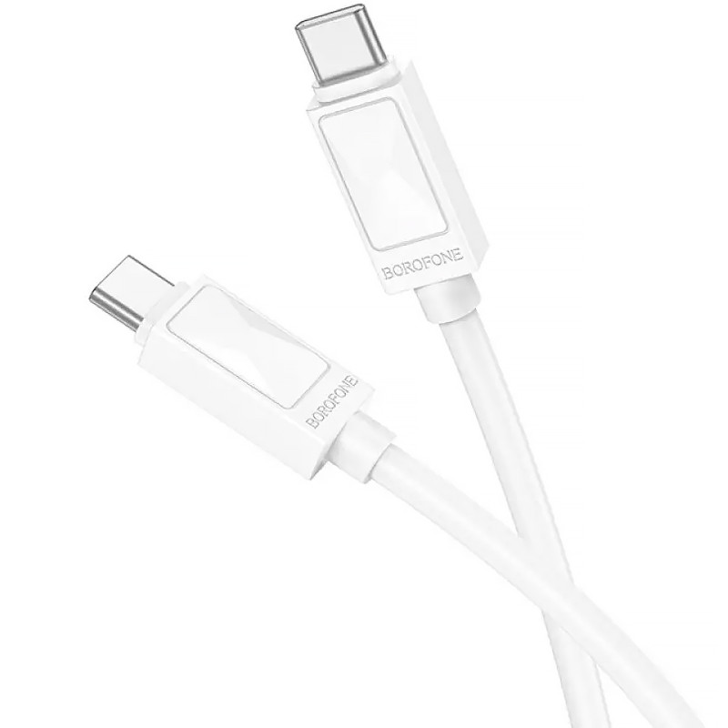 Дата кабель Borofone BX109 Type-C to Type-C 60W (1m) Херсон - зображення 3