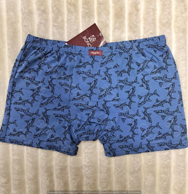Мужские трусы с рисунком "акул" (арт. МШ 950428) Кривий Ріг - зображення 1