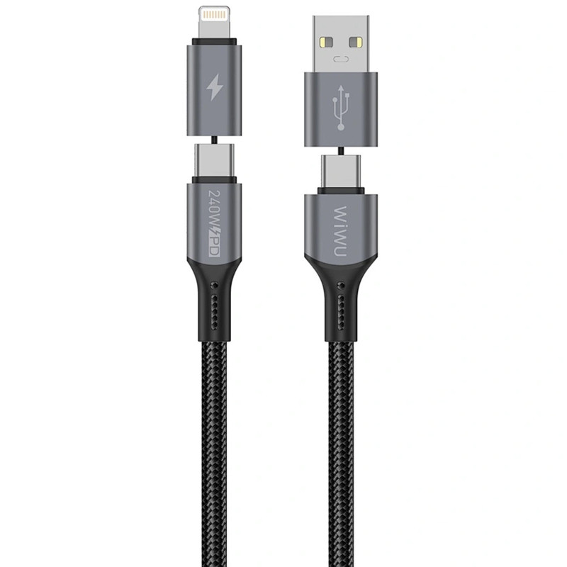 Дата кабель WIWU C077 Cyberlink Type-C to Lightning 27W (1m) Херсон - изображение 1
