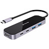USB HUB Proove Shadow (2*USB3.0 + Type-C + PD100W + HDMI) Dark Gray (HBSW10221205) (Код товару:41973 Харків