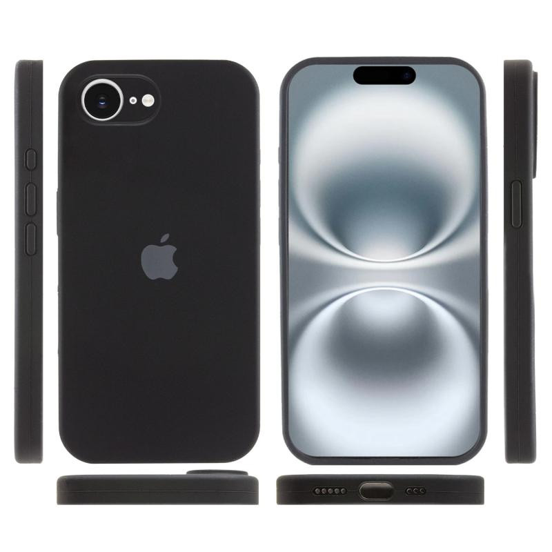 Чехол Silicone Case Full Camera Protective (AA) для Apple iPhone 16e (6.1") Херсон - зображення 3