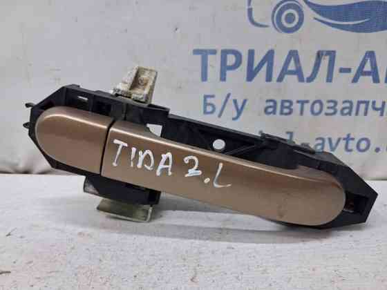 Ручка двери внешняя задняя левая Nissan Tiida 2004-2014 82641EL04A (Арт. 81923) Киев