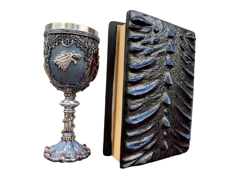 Подарочный набор Бокал 3 Игра Престолов и Блокнот 3 «Книга теней и Глубин» Київ - зображення 4