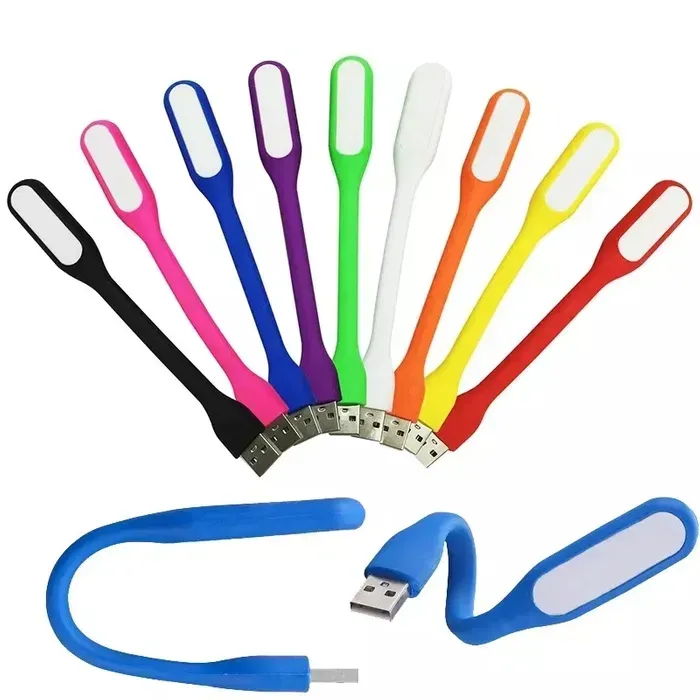 Силиконовая светодиодная USB лампа, фонарик, ночник, светильник Лубни - зображення 1