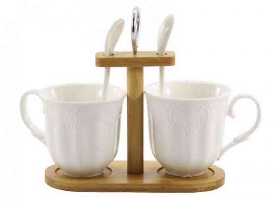 Чайний набір з підставкою Interos PJ03391-88935 5 предметів Киев