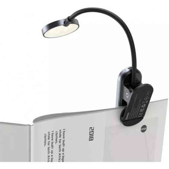 LED лампа для будинку Baseus Comfort Reading Mini Clip Dark Gray (DGRAD-0G) Харьков