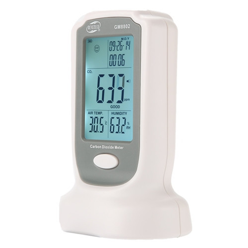 Газоанализатор углекислого газа + термогигрометр (0-2000 ppm,0-50°C, 10-90%) BENETECH GM8802 Харьков - изображение 1