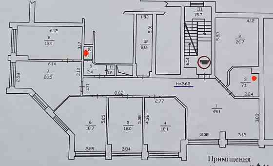 долгосрочная аренда офисное помещение Киев, Святошинский, 70000 грн./мес. Киев