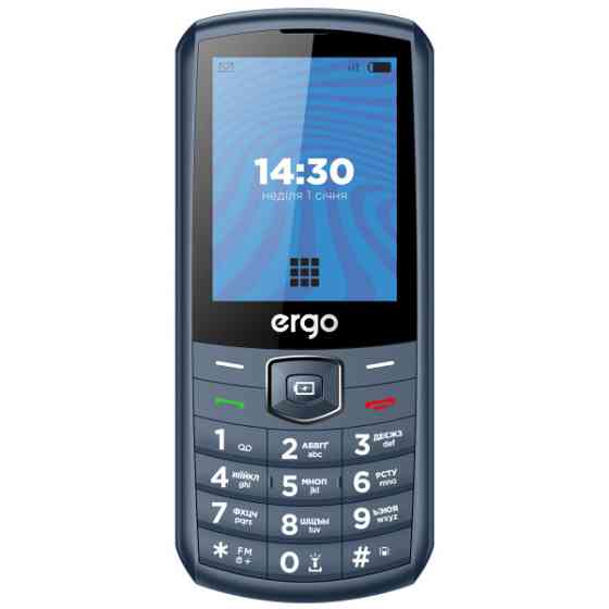 Телефон ERGO E285 Blue Харків