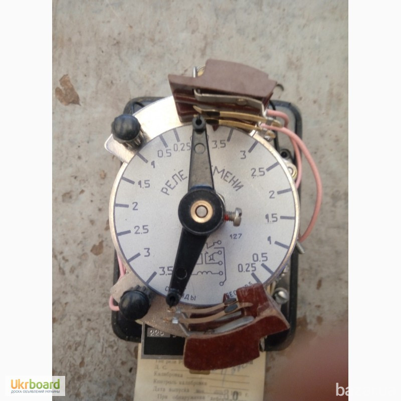 Реле РВ-238УХЛ4, 220в. 0, 5-9сек. -1шт Харків - зображення 3