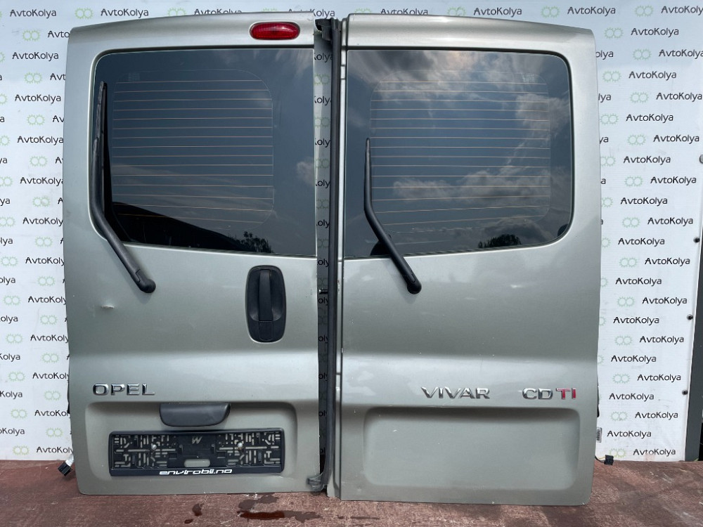 Дверь задняя комплект Renault Trafic 2001-2013 (пасс.) Ковель - изображение 2