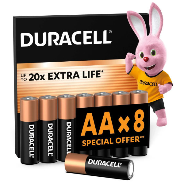 Батарейка Duracell AA (LR6) Alkaline 1 шт Харків - зображення 6