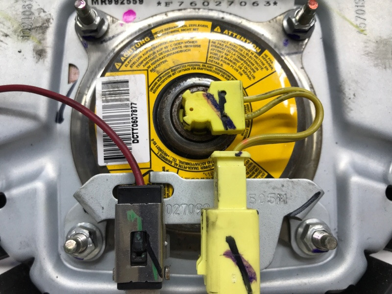 Подушка безопасности в руль Mitsubishi L200 KB 2.5 ДИЗЕЛЬ 4D56U 2006 (б/у) Киев - изображение 5