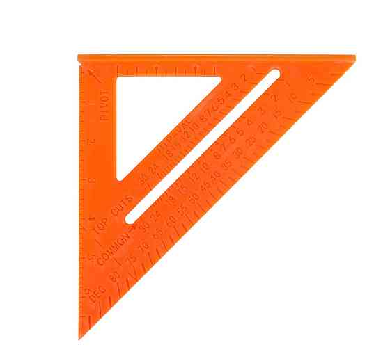 Угольник плотника MASTERTOOL SWANSON 180 мм пластиковый 30-3516 Харків