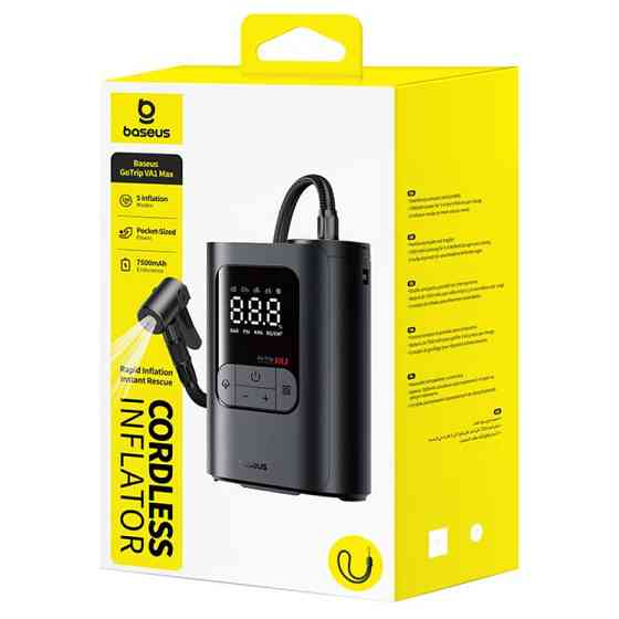 Автомобильный насос Baseus GoTrip VA1 Pro (C01197) Херсон