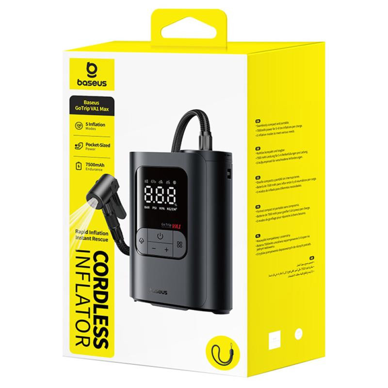 Автомобильный насос Baseus GoTrip VA1 Pro (C01197) Херсон - изображение 2